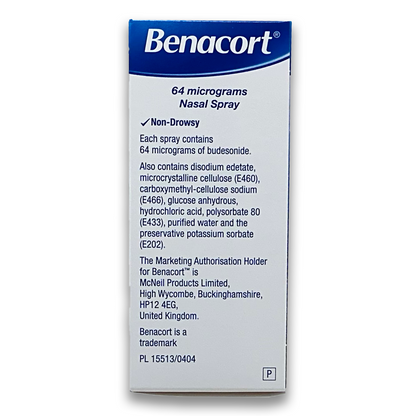 Benacort 64mcg Nasal Spray