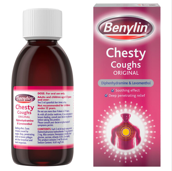Benylin Chesty Coughs Original Syrup - 300ml